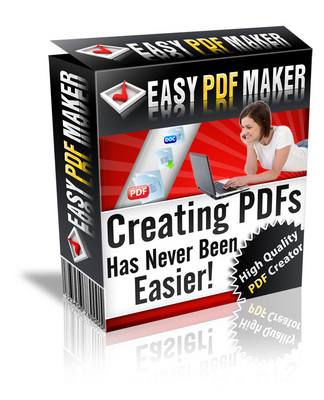 Product picture Easy PDF Maker-create your Ebooks in seconds!